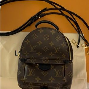 Brand New Monogram Palm Springs Backpack Mini